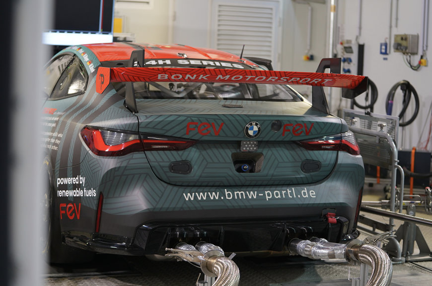 FEV supports Bonk Motorsport with renewable ‘eFuel Racing 98’ at the Nürburgring 24-hours race